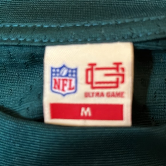 Philadelphia Eagles Team Logo Jersey Mens Size Medium M Midnight Green - Picture 6 of 7